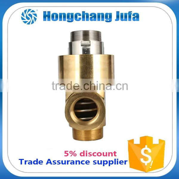 Welding Fitting 3'' Bsp Thread Rotary Joint Copper Connectors High Power photo-3