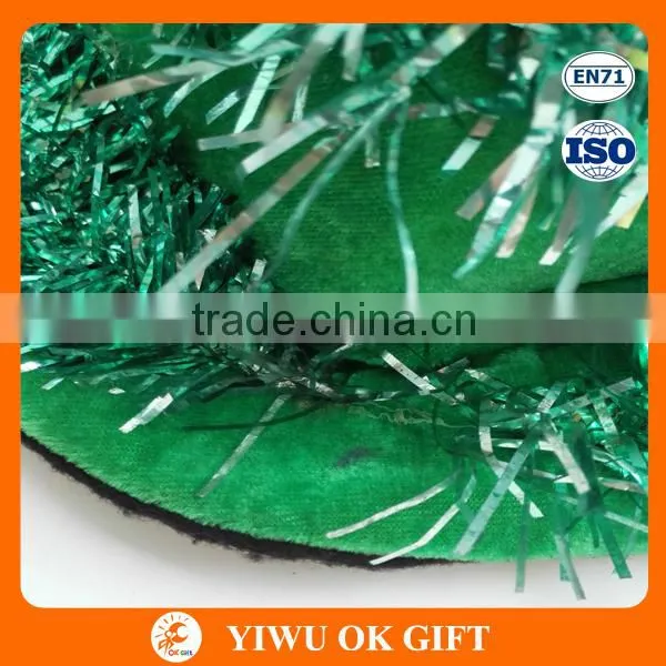 Wholesale Christmas Tree Shape Seven Red Ball Adult Hat photo-3