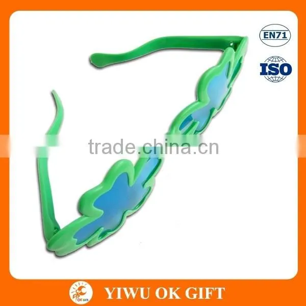 Shamrock Giant Fancy Party Glasses for St Patrick's Day photo-2