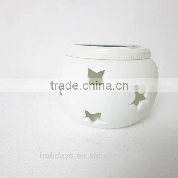 2015 New Style Ceramics Vat Shape Star Projector Solar Light photo-6