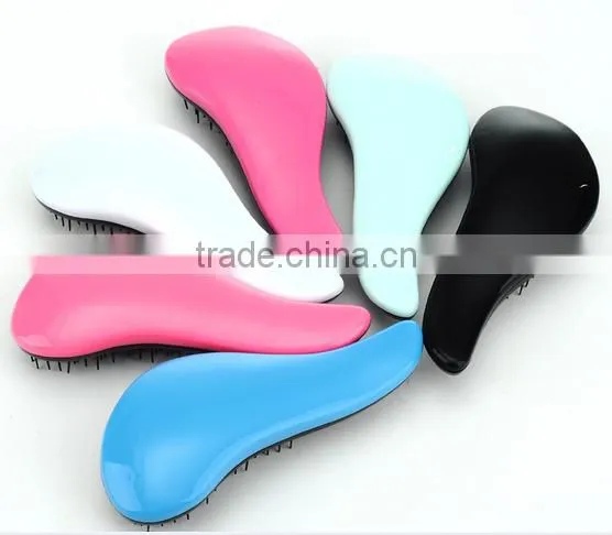 Salon Styling Hair Brush Comb Magic Detangling Shower Handle Tangle Hairbrush photo-6