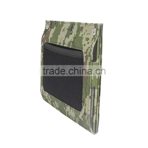 New Premium 10W 5V Built-in 6000mah Polymer Battery Sun Power Solar Panel Outdoor Charging for Mobile Phone photo-6