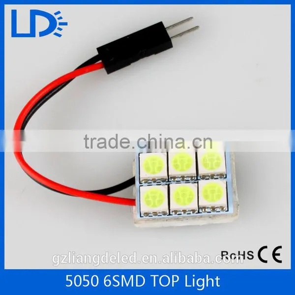 Car Styling dc 12v White Color 5050 6leds Car Top Light photo-2