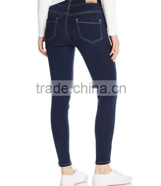 Grils High Quality Made in China Factory Denim Skinny Jean photo-2