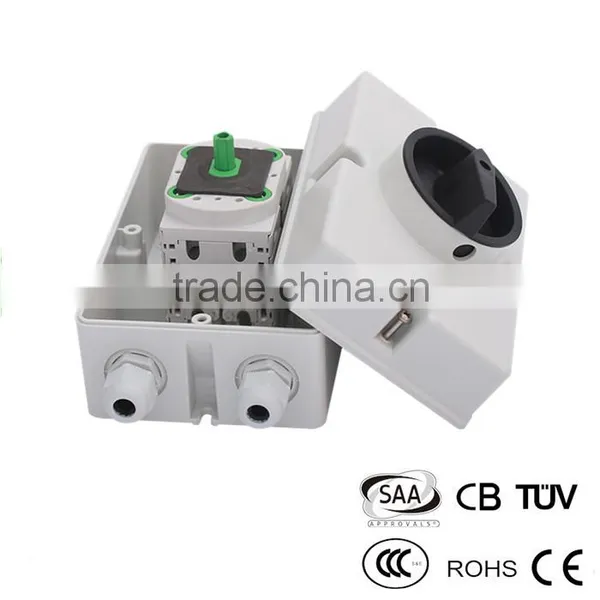 High Quality Ip66 Lever Actuator DC Isolator-Panel Mounting photo-5