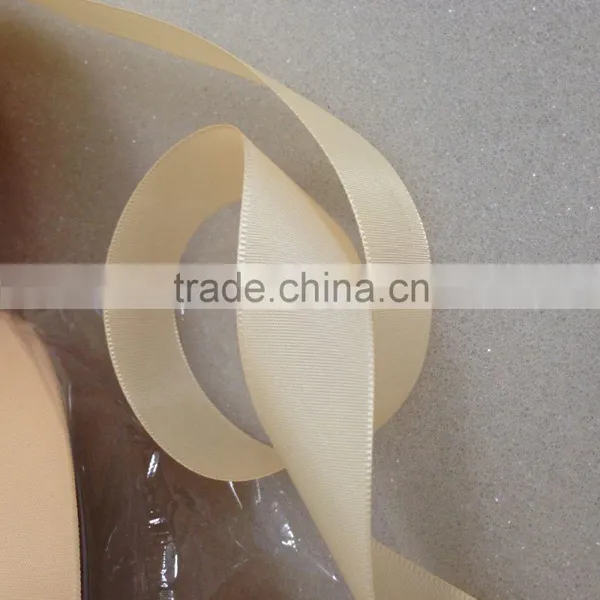 Stylish Label Fabric for Clothing Accessories, 100% Polyester Satin Ribbon With Plain Woven Feature photo-2