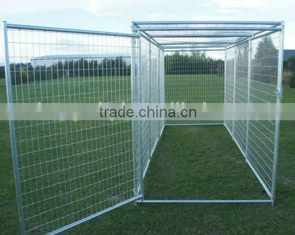 Galvanized Unique Iron Fence Steel Welded Wire Dog Kennels photo-3
