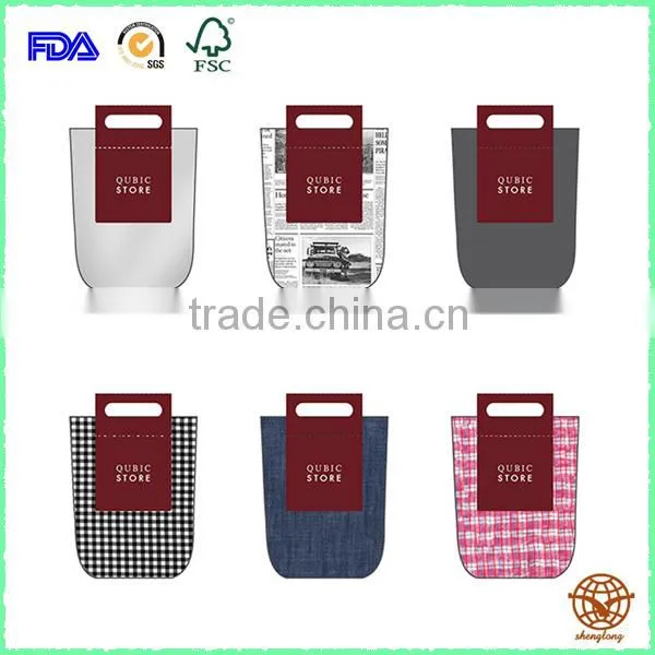 Cheap Printed Shopping Kraft Bag With Handle,Exellent Design Shopping Bag photo-3