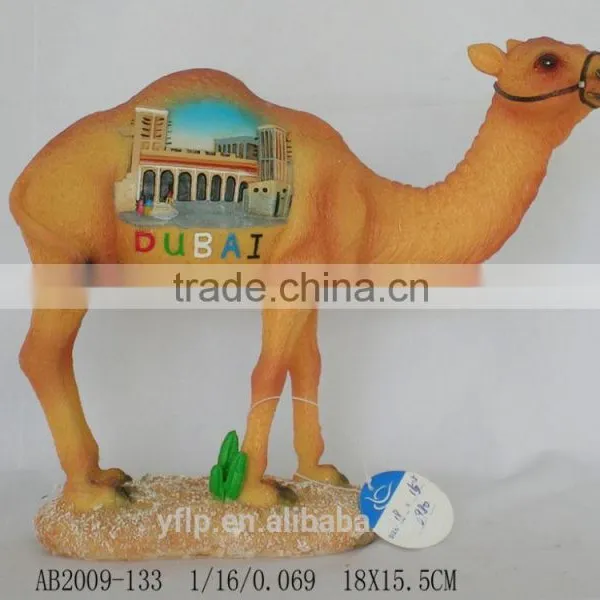 New Bur Al Arabic, Dubai, Arabic View Camel Statue, Resin Animal Tourist Souvenirs, Gift photo-2