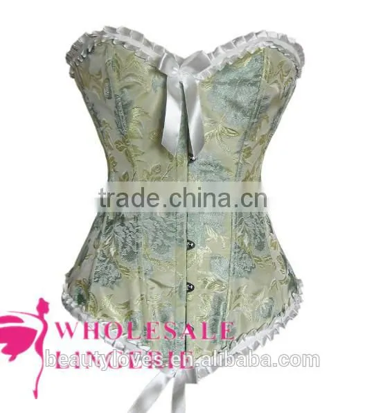 Sexy Sweet Floral Waist Training Corset for Girl photo-2