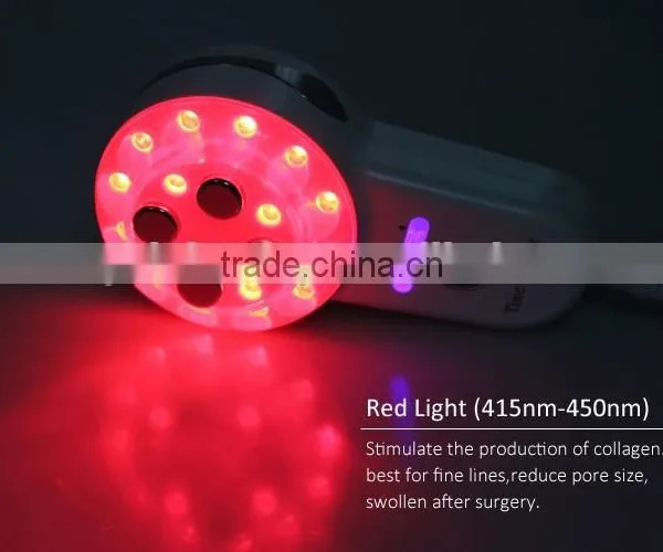 Facial Lifting Led Light Therapy Photon Ultrasonic Beauty Machine photo-4