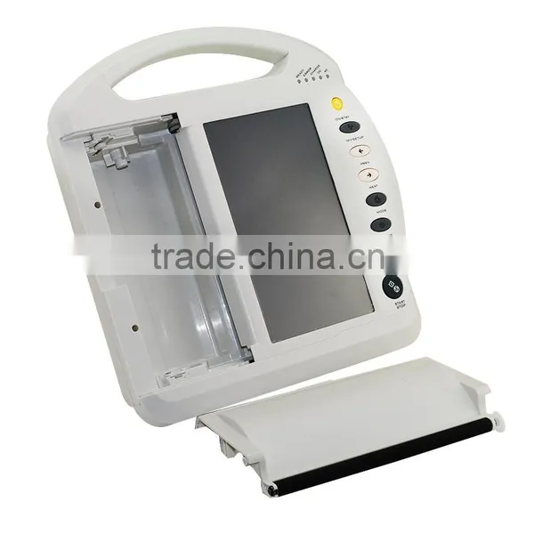 Resting 12 Lead Standard 12 Channel Electrocardiograph ECG Machine EKG-1212A Touch Screen 10 Inch photo-2