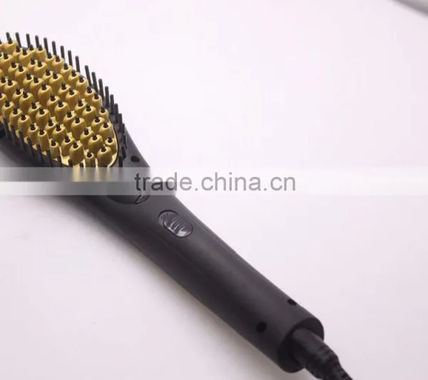 SYB439 China Shenyuan PTC Heating Hair Straightener Comb Straightening Brush photo-6