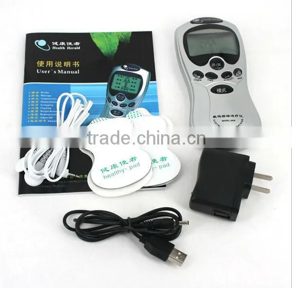 Wholsale Three Channels Tens Acupuncture Digital Therapy Massager Machine photo-2