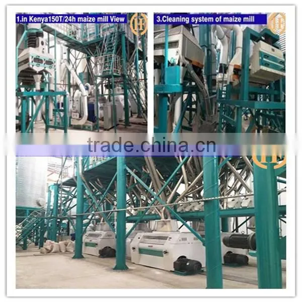 150T 24H Maize Grinding Mill Machine for Kenya photo-3