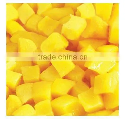 IQF Yellow Peach Dices