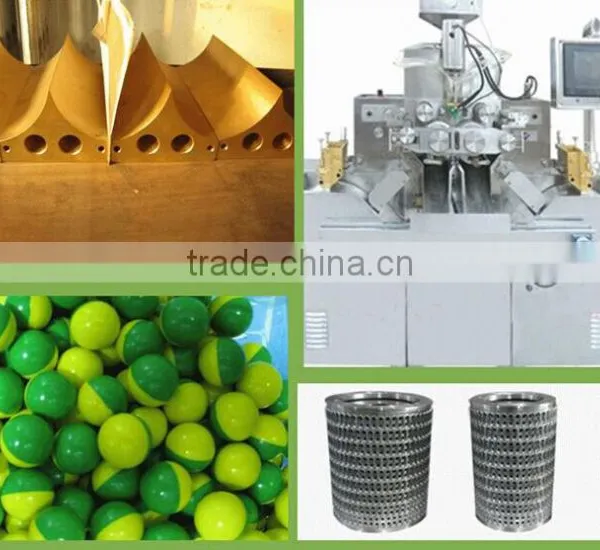 Soft Gel Gelatin Capsule Softgel Encapsulation Paintball Making Pharmaceutical Filling Packing Machine