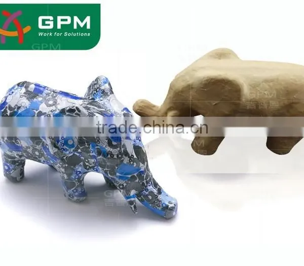 Decopatch 3D Paper Mache Animals Model Standing Small Elephant by Papercraft photo-2