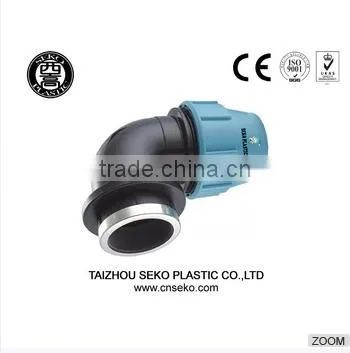 pp Plastic Compression Water Pipe Fitting Top Supplier Fluid Quick Coupling (20mm-110mm) photo-4