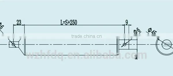 18 Inches Tubular Linear Actuators 1500N photo-2