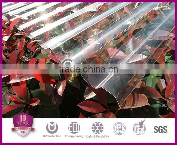 Haining Grade A Polycarbonate Corrugated Sheet /corrugeated Roofing Sheet/polycarbonate Sheet Manufacturer photo-2