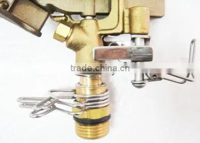 Brass Impulse Sprinkler With Zinc 2-Way Spike photo-4