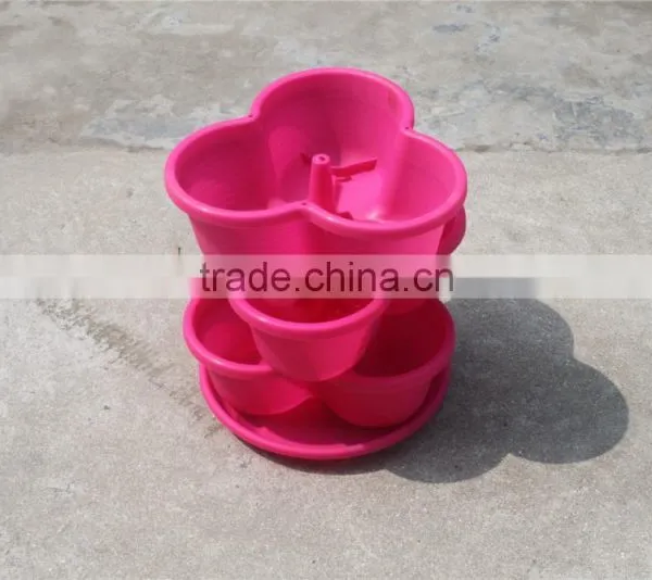 Stackable Garden Planters Herb Flower Pots Indoor and Outdoor photo-5