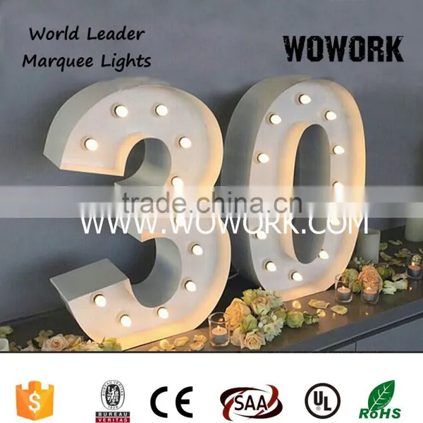 Illuminated Metal Light Channel Alphabet Letters photo-3