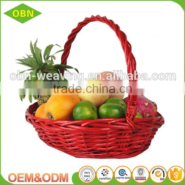 Quality Rural Style Woven Decorative Fruits Basket photo-6