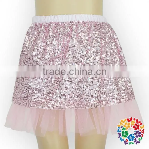 Latest Fashion Dresses Girls Glitter Sequin Tutu Toddler Pink Tutu Skirt for 2 Year Old Girl Dress photo-4