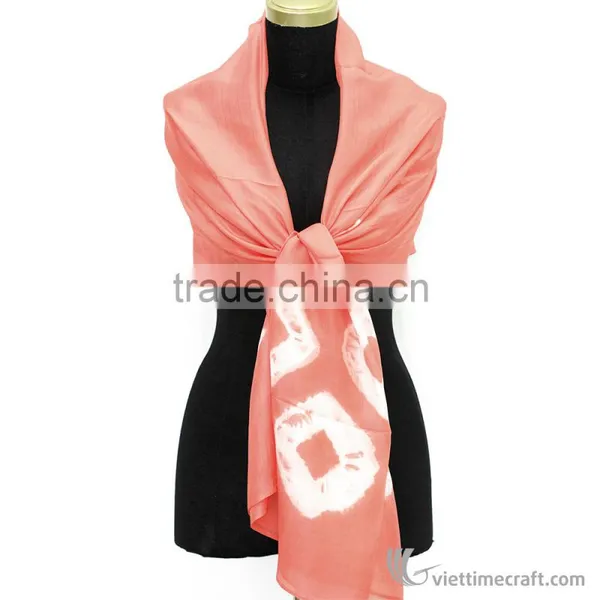 100% Silk Scarf by Digital Print, High-end Printed Personalized Design/ Silk Scarves Manufacturer Vietnam photo-3
