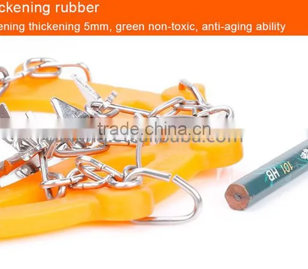Anti-skidding Chain Crampon Ice Climbing Crampon for Safety Shoes photo-5
