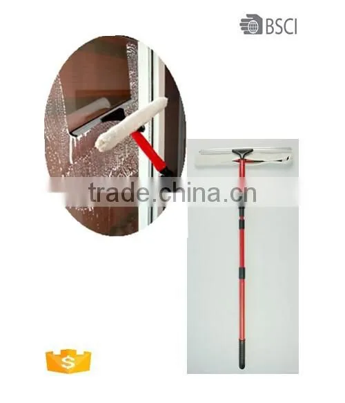 Telecopic Handle Window Scrape, AZO Standard Microfiber Cover Window Squeegee, PAHS Window Cleaner photo-2