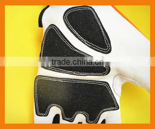 Cheap Custom Fashion Neoprene Spandex Garden Safety Work Mechanical Palm Grip Leather Women Garden Gloves photo-3