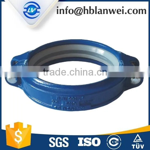 China Dn250 Flexible Coupling Ductile Iron Grooved Coupling photo-4