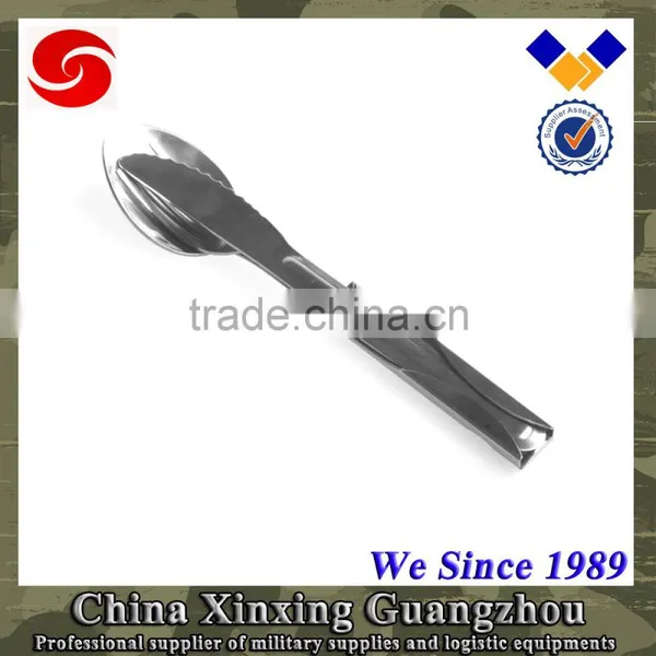 Military Army School Spoons Forks Knives Cutlery Set in 304 201 420 Stainless Steel photo-4