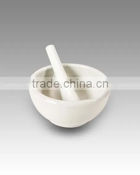 Mortar With Pestle Porcelain