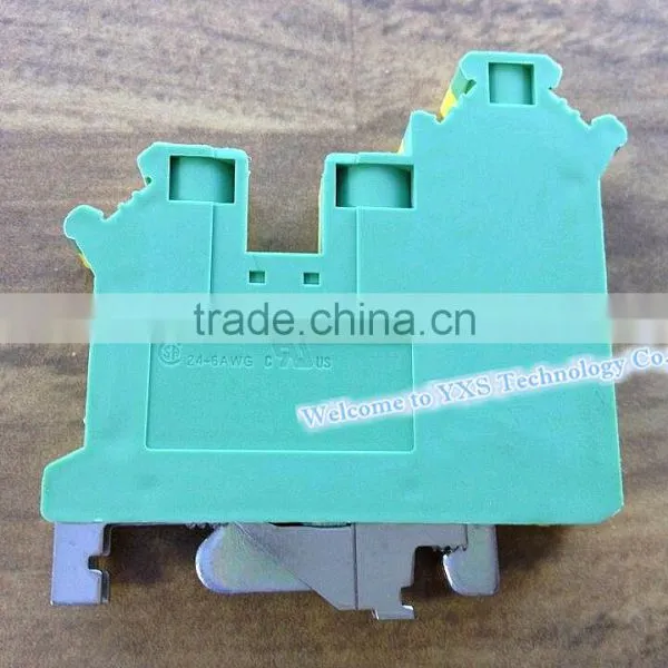 UK10-TWIN-PE Three-channel Terminal An Input Double Out Ground Terminal photo-3