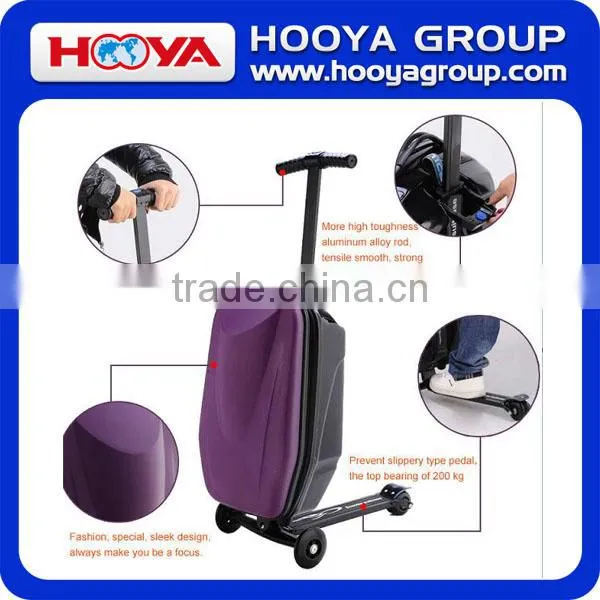 Labor Saving Folding PC Scooter Luggage Bag photo-3