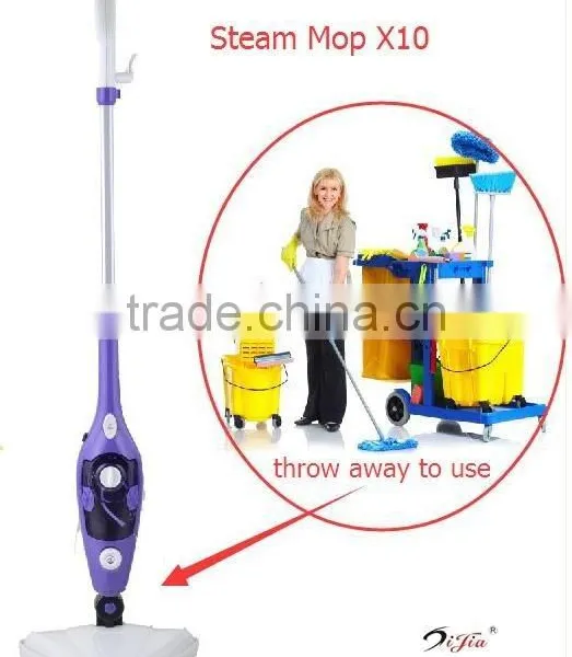 10 in 1 Multifunction Home Floor Carpet 1500w Steam Mop X10 photo-5