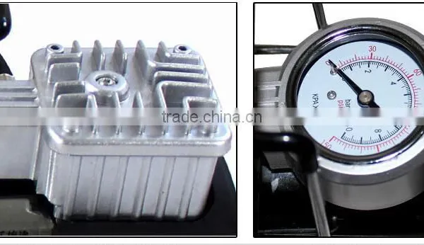 12V Car Electric Air Pump With Light Car Tire Inflator photo-4