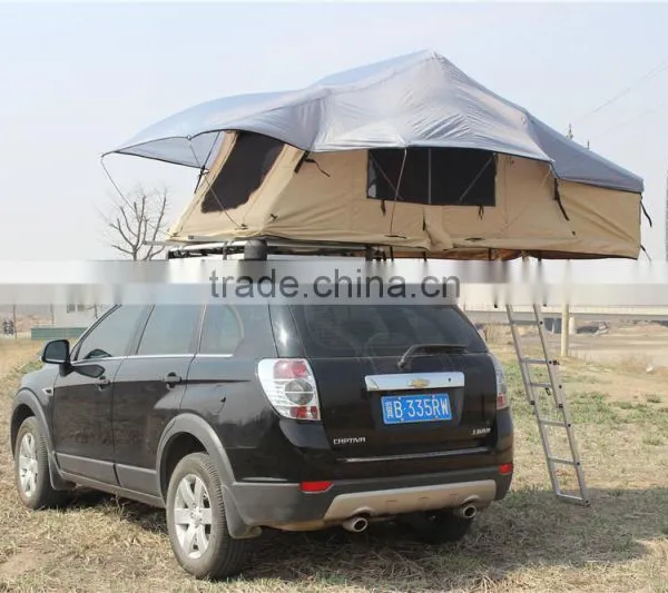 Outdoor Mini Camper Roof Trailer Pop up Roof Tent photo-2