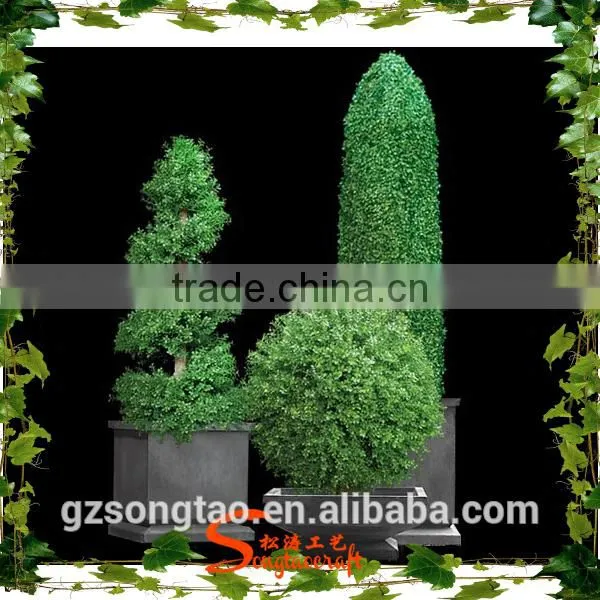 Decoration Crafts Garden Landscaping Outdoor Use; Artificial Boxwood Topiary Ball Grass photo-5