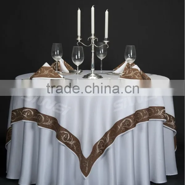100% PLAIN CHINEASE MADE TABLE CLOTH