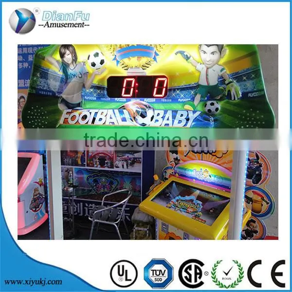 Coin Operated Kids Arcade Tickets Games Football Soccer Air Hockey Baby Football Baby Game Machine for Sale photo-6