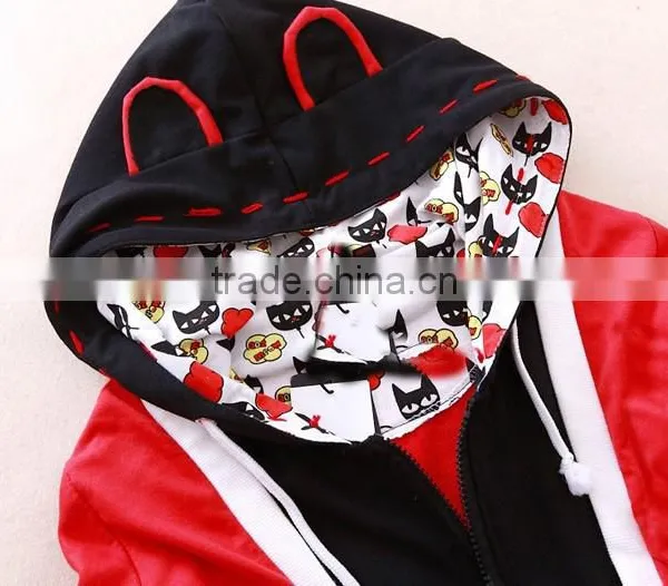 Fleece Jackets Bulk Women Cute Color Pattern Double Layer Girls Winter Coat OEM Wholesale photo-4