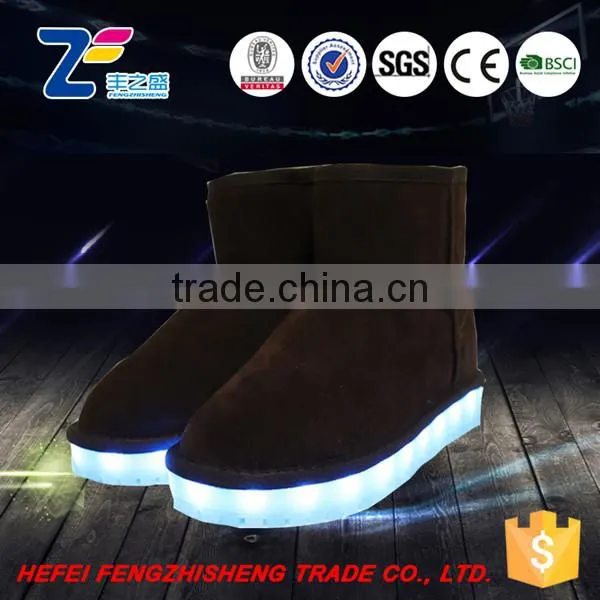 HFR-TS-12-3 New Style Shiny Shoelaces Nylon Round Ankle Boots photo-4