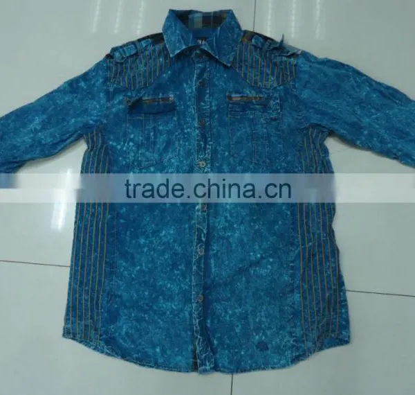 Mens Jean Shirt V14