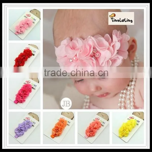 Flower Hairband Chinese Hair Accessories Christmas Headband 1.5 X 36 cm photo-2