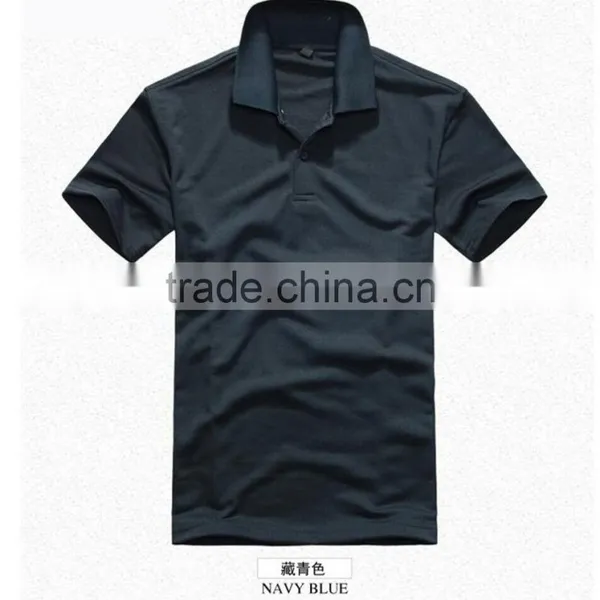 Wholesale Bulk Plain White Polo T Shirt China Manufacturer Custom OEM Factory 100% Cotton Short-sleeved Mens Polo t Shirts photo-2